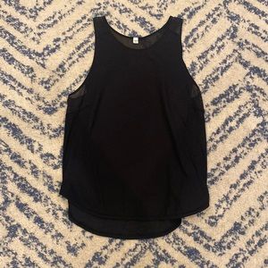 Black Lululemon Sculpt Tank